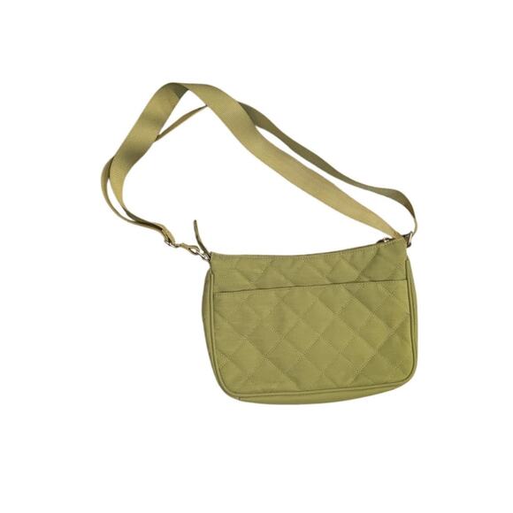 Baggallini Quilted Crossbody Lime Green - Picture 2 of 6